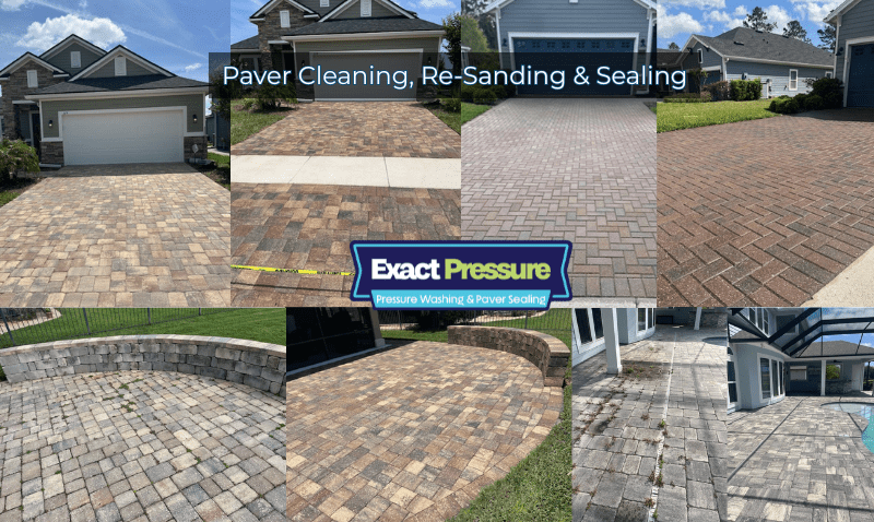 Paver Sealing in St Augustine