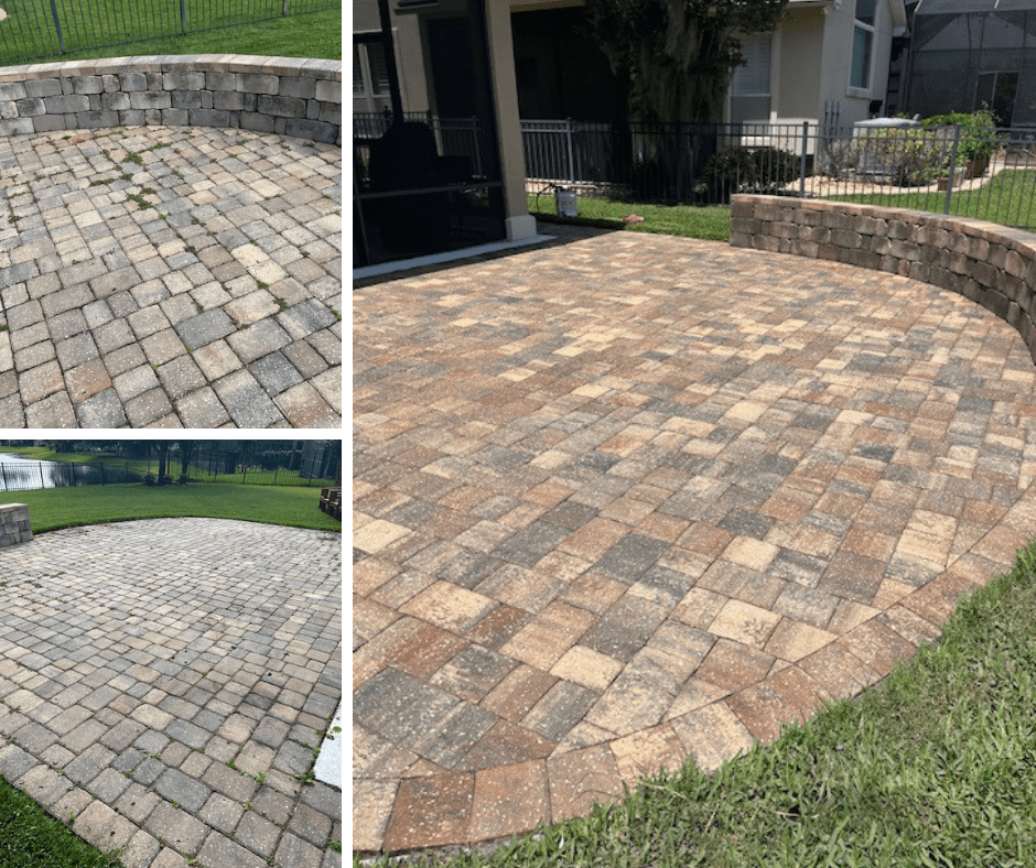 Paver sealing in St Johns FL