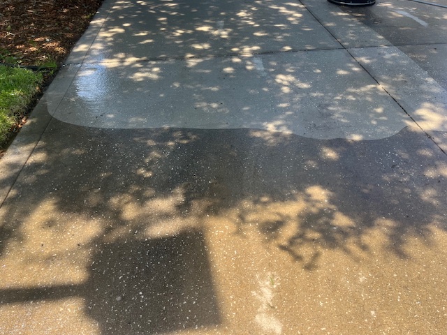 Concrete Driveway cleaning in St Johns FL